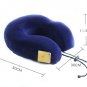 Battilo [Mocha] Travel Pillow Memory Foam Neck Pillow For Head & Neck Support