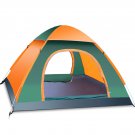 Battilo[Green&Orange]Pop Up Tent Automatic for Beach, Camping, Fishing, Picnic for 3-4 Persons