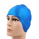 Battilo [Lake Blue]Silicone Swimming Cap Adult Men Women Swimming Caps Hats,Pack of 2