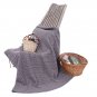 Battilo Knitted Blanket  (Dark Grey) Throws Blankets for Sofa Chair Couch Cover Home Decor, 50"x60"