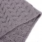 Battilo Knitted Blanket (Dark Grey) Throws Blankets for Sofa Chair Couch Cover Home Decor, 50"x60"
