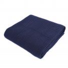 Battilo 100% Cotton Thermal Blanket Bed Blanket King Size Throw Blanket 96"x102"