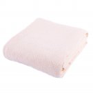 Battilo 100% Cotton Thermal Blanket Bed Blanket King Size Throw Blanket 66"x90"