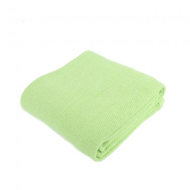 Battilo 100% Cotton Thermal Blanket Bed Blanket King Size Throw Blanket 72"x88"