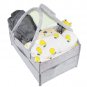 Battilo Felt Baby Diaper Caddy Portable Nappy Organiser Car Travel Basket
