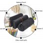 Battilo (Dark Grey)Felt Pencil Case Students Stationery Pouch Zipper Bag 3 Pack