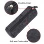 Battilo (Dark Grey)Felt Pencil Case Students Stationery Pouch Zipper Bag 3 Pack
