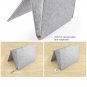 Battilo (Light Grey)Felt Bedside Caddy Pocket Home Sofa Desk Bed Storage Organizer with Cable Holes