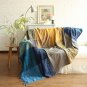 Battilo (88" x 100") Decorative Woven Tapestry Throw Blanket with Fringes Knitted Chenille Blanket