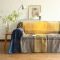 Battilo (88" x 100") Decorative Woven Tapestry Throw Blanket with Fringes Knitted Chenille Blanket