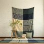 Battilo (60" x 76") Decorative Woven Tapestry Throw Blanket with Fringes Knitted Chenille Blanket