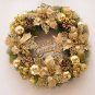 Battilo Artificial Christmas Wreath Door Hanging Wall Window Wedding Party Christmas Decor 12"