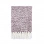 Battilo ( Purple) Lightweight FringeThrow Blanket Couch,Bed, All Seasons Daily Use 51"x67"