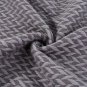 Battilo Herringbone 100% Acrylic Throws for Sofa Bed Blanket Throw, 130 x 180 cm, Grey