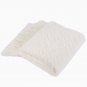 Battilo Knitted Throw Diamond Pattern Blanket for Sofa Chair Bed Decoration (White)