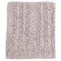 Battilo Knit Soft Warm Sleeping Cover Blanket Rug for Bedroom Sofa Office, 50" x60'', Cream