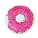 Gigantic Pink Donut Beach Towel Round Tapestry Wall Hanging Yoga Mat Diameter 59inch