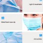 50pcs Face Mouth Mask Disposable Mask Emergency Protective Mask Face Masks Anti Pollution 3-Layer