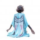 2017 Women's Tunic Floral Print Beach Cover Up Shirt saida de praia