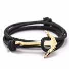 Alloy Anchor & Rope Bracelet