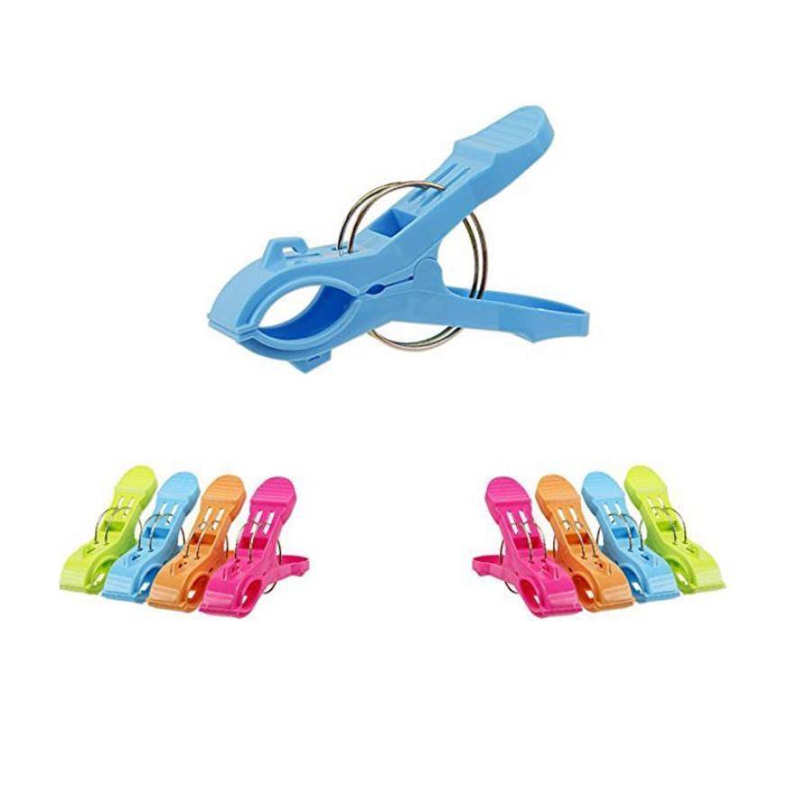 8 PC Beach Towel Clips Keep Your Towel from Blowing Away Free Shipping