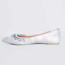 Catherine H -Olivia Pointed Toe Flats Bridal shoes Embellished shoes