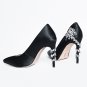 Catherine H - Cl&Atilde;&sup3;e Bow Flats Sheep Leather Bow Pumps