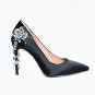 Catherine H - Cl&Atilde;&sup3;e Bow Flats Sheep Leather Bow Pumps