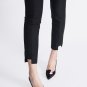 Catherine H - Claret Ankle Strap Pumps Black Embellished Sheep Leather Bridal High Heels