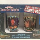 National Lampoons Christmas Vacation Glass and Ice Cube Tray Combo Pack NEW