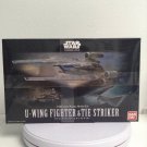 U-Wing Fighter and Tie Striker Bandai Star Wars 1/144 Plastic Model Kit Japan