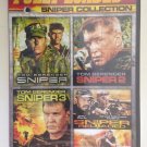 Sniper/Sniper 2/Sniper 3/Sniper: Reloaded (DVD, 2015, 4-Disc Set)