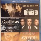 Departed/Goodfellas/Aviator (Blu-ray Disc, 2012, 3-Disc Set)