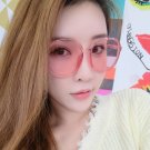 New Transparent Jelly Sunglasses Fashion retro sunglasses All -match oval sunglasses