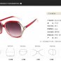 New Lady Large Frame Sunglasses Retro all-match frog sunglasses Decorative sunglasses
