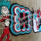 Thing 1 and Thing 2 Birthday Banner