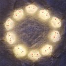 10 LED Clouds String Lamp Home Night Light Christmas Party kids bedroom decor