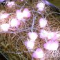 4M Peach Heart String Light Led Fairy Lamp Christmas Valentine's Light worldwide freeship