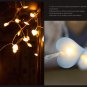5M Peach Heart String Light Led Fairy Lamp Christmas Valentine's Light worldwide freeship
