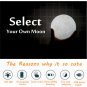 10CM Magnetism stent 3D Lights Print Moon Lamp 2 Color Change Touch Switch Led Night Lighting