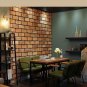 Wood Metal wall Lamp Industrial Indoor Lighting Bedside Lamp LED cafe shop decor(With LED Blub)