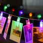 2M String Light Led Photo Clip Christmas cafe hotel Light (Buttery/Usb) Free shipping