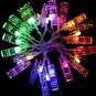 4M String Light Led Photo Clip Christmas Light (Buttery/Usb) cafe hotel decor Free shipping