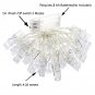 5M String Light Led Photo Clip Christmas Light cafe hotel lighting (Buttery/Usb) Free shipping