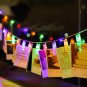 10M String Light Led Photo Clip Christmas Light (Buttery/Usb) cafe hotel decor Free shipping