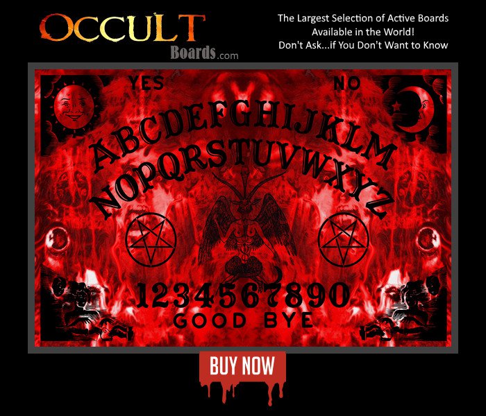 CLASSIC HELL Ouija Board