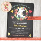 Unicorn Baby Shower Invitation - UNI05