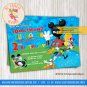 Mickey Mouse Pool Party Invitation - INV01