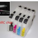 For Brother LC103 LC105 LC101 LC107 J450DW/J470DW/J650D refillable ink cartridge