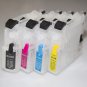 For Brother LC103 LC105 LC101 LC107 J450DW/J470DW/J650D refillable ink cartridge